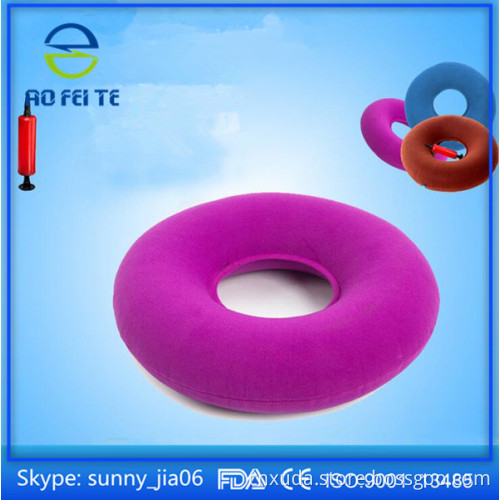 Newest Anti Pressure Inflatable PVC Air Seat Cushion Donut for Wheelchair Car Seat Cushion